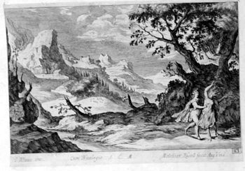 Landschaft mit Apollo und Daphne