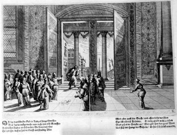 Judas Reue - Judas bringt die Silberlinge zurück
