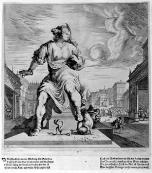 Allegorische Darstellung - Unzucht