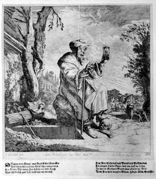 Allegorische Darstellung - Alter