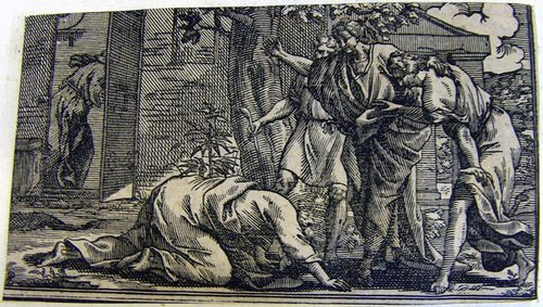 Abraham emfängt die drei Engel - Gott zu Gast bei Abraham