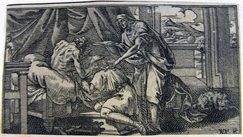Isaak segnet Jakob