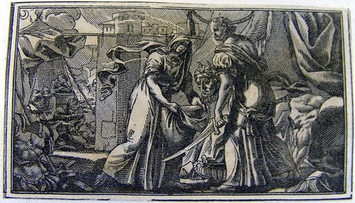 Judith enthauptet den Holofernes