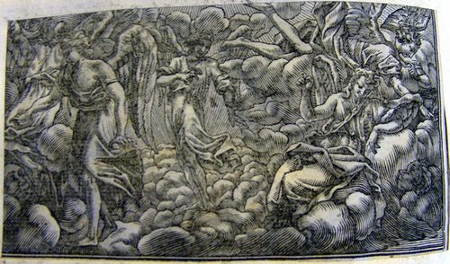 Vision der sieben Engel mit den Schalen des Zorns