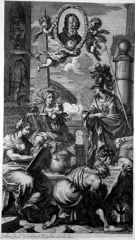 Allegorisches Bildnis eines Herren