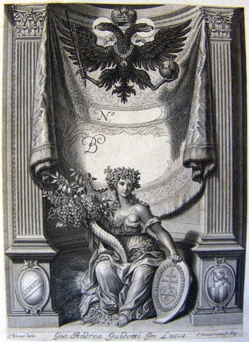 Allegorische Darstellung - Inventarblatt