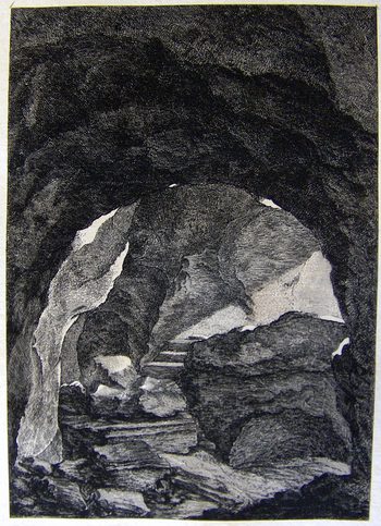 Eine Höhle