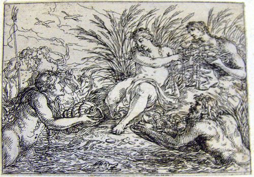 Nymphen und Satyre
