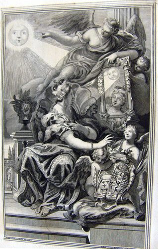 Allegorisches Bildnis einer Herrscherin