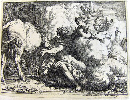 Jupiter und die in eine Kuh verwandelte Io