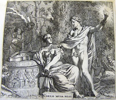 Allegorische Darstellung - Dichterkunst