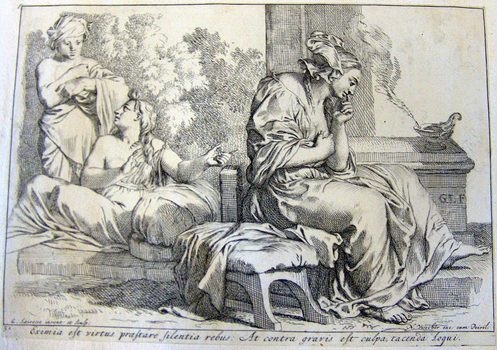 Allegorische Darstellung - Verrat von Geheimnissen und Vertraulichkeiten