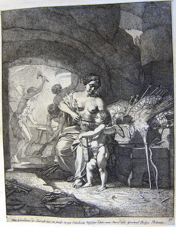 Venus in der Schmiede des Vulkan