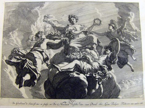 Allegorische Darstellung - Vier Jahreszeiten - Frühling
