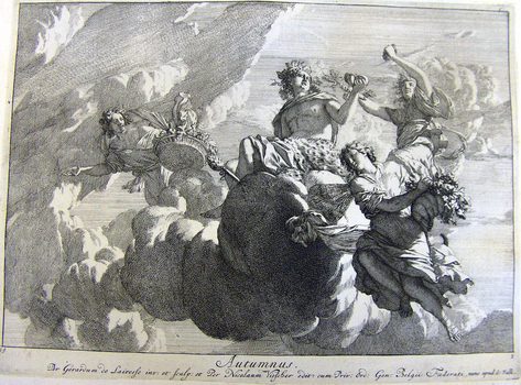 Allegorische Darstellung - Vier Jahreszeiten - Herbst