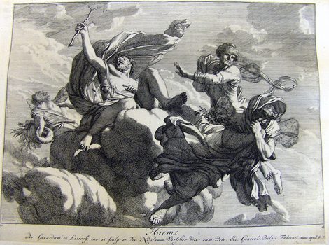 Allegorische Darstellung - Vier Jahreszeiten - Winter