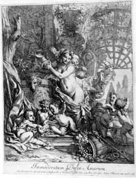 Allegorische Darstellung der Unmäßigkeit - Bacchanalien