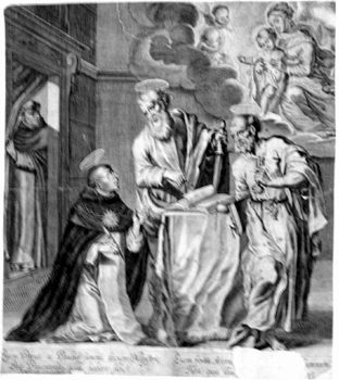 Hll. Petrus und Paul mit Hl. Thomas von Aquin