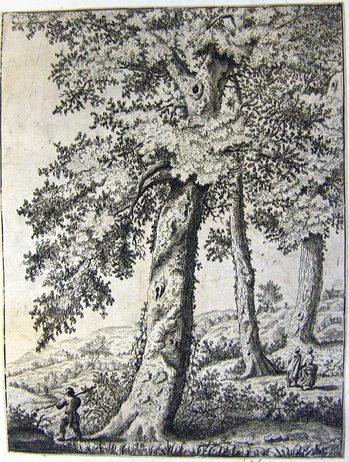 Landschaft mit Staffage