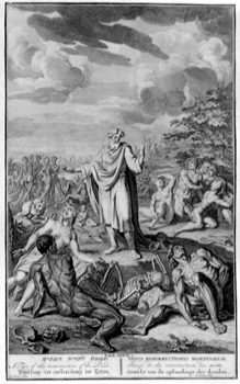 Vision des Propheten Ezechiel - Auferstehung der Gebeine