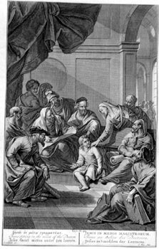 Zwölfjähriger Christus im Tempel unter den Schriftgelehrten