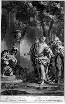 Christus und der Hauptmann von Kafarnaum