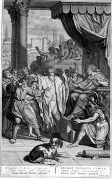 Blendung des Elymas durch Hl. Paulus