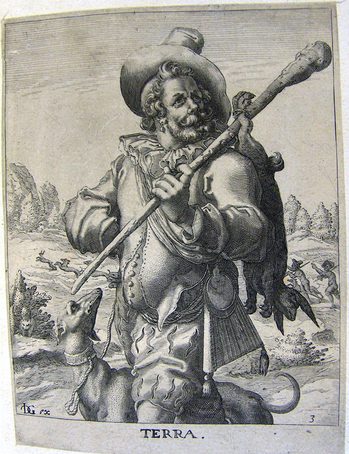 Allegorische Darstellung der Vier Elemente - Erde