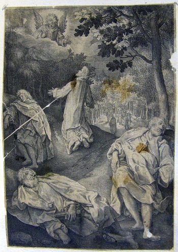 Gebet Christi am Ölberg im Garten Getsemani