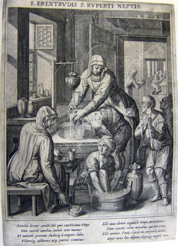 Hl. Erentrudis von Salzburg