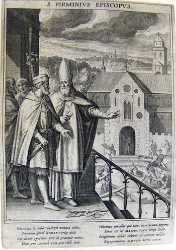 Hl. Pirmin von Reichenau
