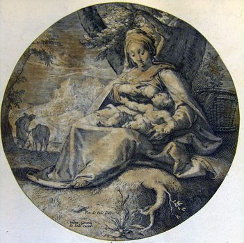 Die Ruhe auf der Flucht nach Ägypten