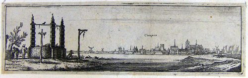 View on city Kampen