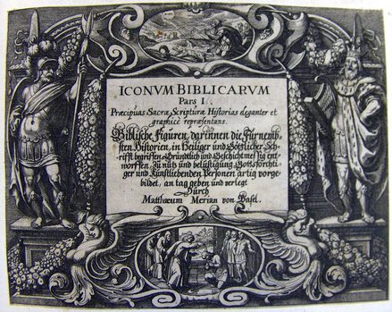Title Page >>ICONVM BIBLICARVM Pars I <<