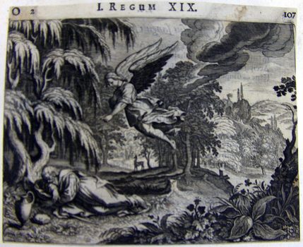 Elija unter dem Wacholder - Elija am Berg Horeb