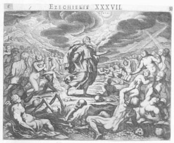 Vision des Propheten Ezechiel - Auferstehung der Gebeine