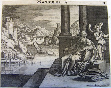 Inspiration des Matthäus durch den Engel
