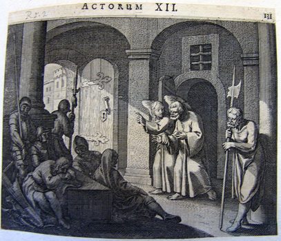 Wunderbare Befreiung des Petrus aus dem Gefängnis