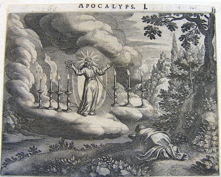 Vision der sieben Leuchter der Apokalypse