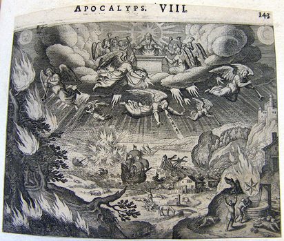 Vision der Öffnung des siebten Siegels