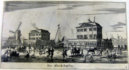Blockhäuser in Amsterdam