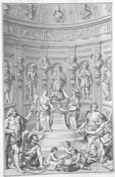 Allegorisches Bildnis des Prinzen Georg Wallis