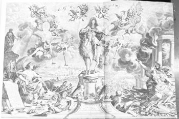 Thesenblatt von Christoph Antonius Voglmair aus Ferklechen