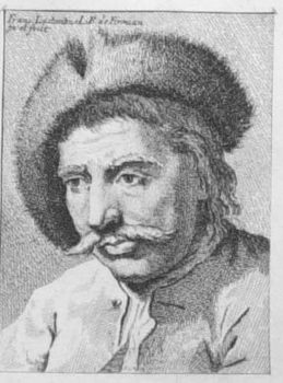Männerkopf mit der Mütze