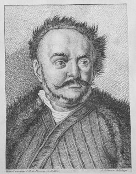 Männerkopf mit der Mütze