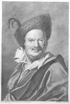 Männerkopf mit der Mütze