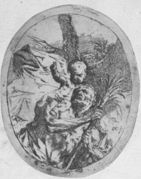 Hl. Christophorus mit dem Christuskind