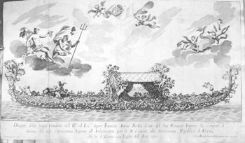 Venezianische Gondel