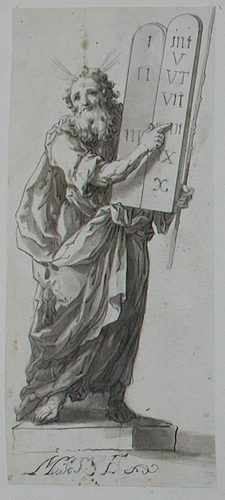Christus mit den Aposteln