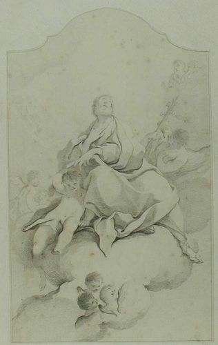 Ein Martyr - Soldat vor Maria